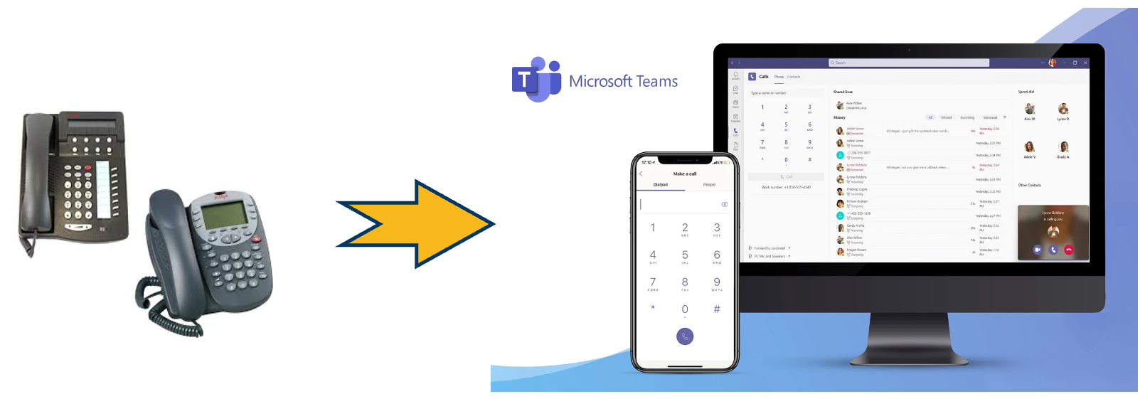 Moving from desk phones to MS Teams app for phone calls