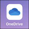 A picture of the Microsoft OneDrive app icon