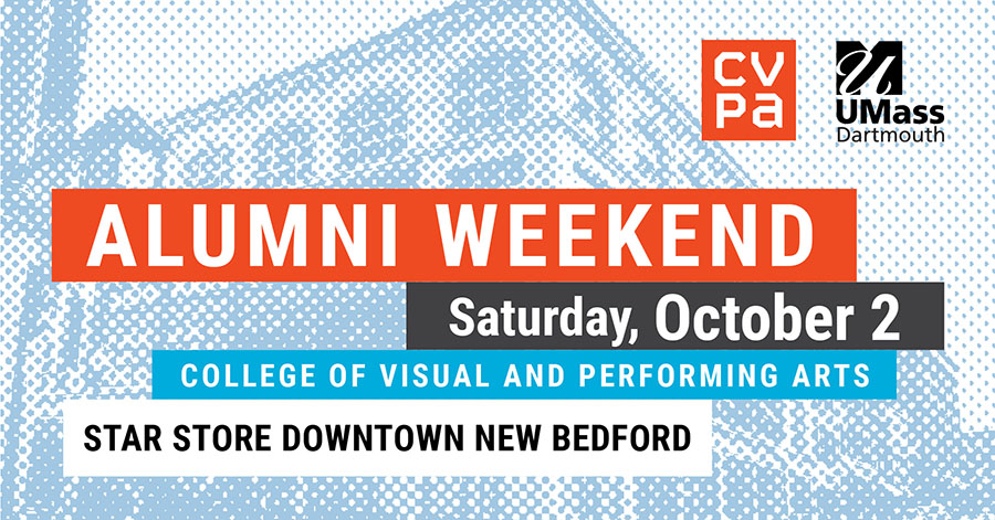 CVPA Alumni Weekend event banner