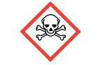 GHS Hazard Pictogram for acute toxicity - with a skull and crossbones within a red diamond shape