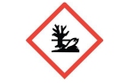 GHS Hazard Pictogram for environmental toxicity -silhouette of a tree and face within a red diamond shape