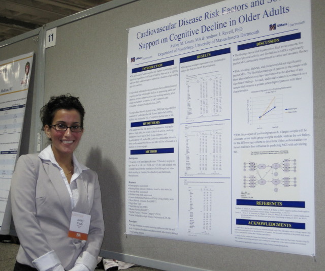 Ashley Couto at 2011 GSA Poster session