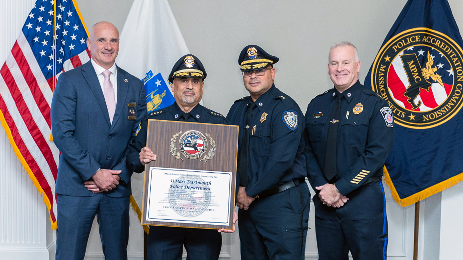 2025: UMass Dartmouth Police Department earns reaccreditation from the ...