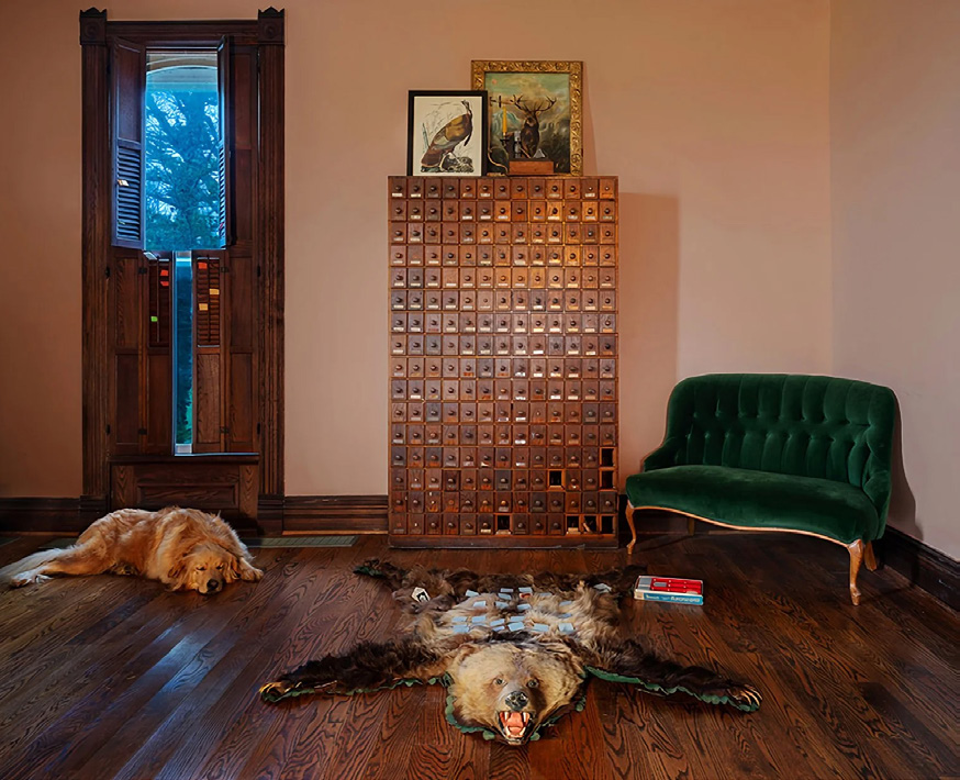 Bear rug, digital C print